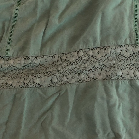 Matilda Jane Women’s Green Large Down In The Valley Sleeveless Lace Maxi Dress - Picture 5 of 7